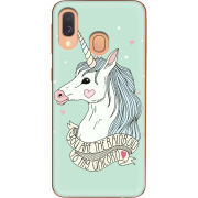 Чехол Uprint Samsung A405 Galaxy A40 My Unicorn