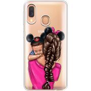Прозрачный чехол Uprint Samsung A405 Galaxy A40 Mouse Mommy