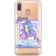 Прозрачный чехол Uprint Samsung A405 Galaxy A40 The Sakuras Will Cry For You