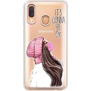 Прозрачный чехол Uprint Samsung A405 Galaxy A40 It's Gonna Be OK