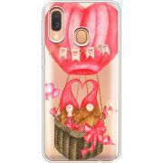 Прозрачный чехол Uprint Samsung A405 Galaxy A40 Valentine Dwarfs