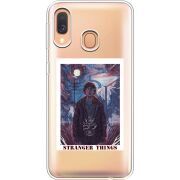 Прозрачный чехол Uprint Samsung A405 Galaxy A40 Stranger Things