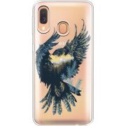 Прозрачный чехол Uprint Samsung A405 Galaxy A40 Eagle