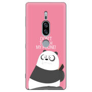 Чехол Uprint Sony Xperia XZ2 Premium H8166 Dont Touch My Phone Panda