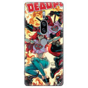Чехол Uprint Sony Xperia XZ2 Premium H8166 Deadpool and Mary Jane