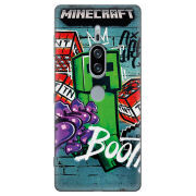 Чехол Uprint Sony Xperia XZ2 Premium H8166 Minecraft Graffiti