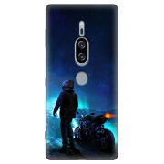 Чехол Uprint Sony Xperia XZ2 Premium H8166 Motorcyclist