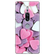 Чехол Uprint Sony Xperia XZ2 Premium H8166 Сердечки