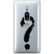Прозрачный чехол Uprint Sony Xperia XZ2 Premium H8166 Swan question