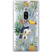 Прозрачный чехол Uprint Sony Xperia XZ2 Premium H8166 Tucan