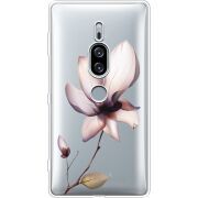 Прозрачный чехол Uprint Sony Xperia XZ2 Premium H8166 Magnolia