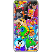 Чехол Uprint Nokia 6.1 Plus friends brawl stars
