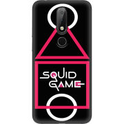 Чехол Uprint Nokia 6.1 Plus siquid game игра в кальмара