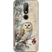 Чехол Uprint Nokia 6.1 Plus Christmas Owl