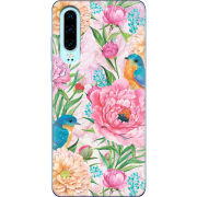 Чехол Uprint Huawei P30 Birds in Flowers