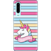 Чехол Uprint Huawei P30 Unicorn