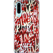 Чехол Uprint Huawei P30 Love Graffiti