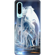 Чехол Uprint Huawei P30 White Horse
