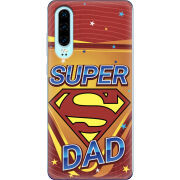Чехол Uprint Huawei P30 Super Dad