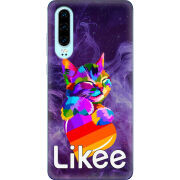 Чехол Uprint Huawei P30 Likee Cat