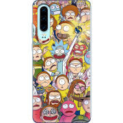 Чехол Uprint Huawei P30 Rick and Morty