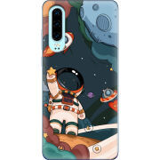 Чехол Uprint Huawei P30 Space Mission