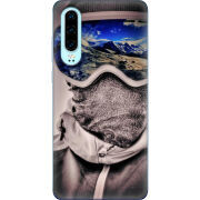 Чехол Uprint Huawei P30 snowboarder
