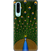 Чехол Uprint Huawei P30 Peacocks Tail