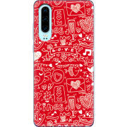 Чехол Uprint Huawei P30 Happy Valentines
