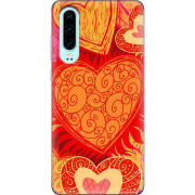 Чехол Uprint Huawei P30 Warm Hearts