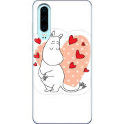 Чехол Uprint Huawei P30 Mumintroll