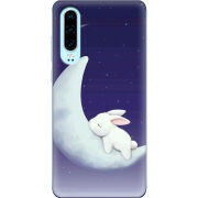 Чехол Uprint Huawei P30 Moon Bunny