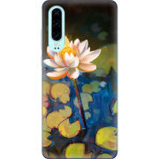 Чехол Uprint Huawei P30 Waterlily