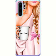 Чехол Uprint Huawei P30 Pro Morning Coffee