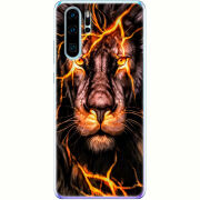 Чехол Uprint Huawei P30 Pro Fire Lion