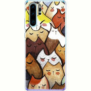 Чехол Uprint Huawei P30 Pro Sleepy Cats