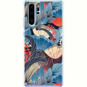 Чехол Uprint Huawei P30 Pro Blue Herb