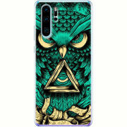 Чехол Uprint Huawei P30 Pro Masonic Owl