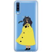 Прозрачный чехол Uprint Samsung A705 Galaxy A70 Just a Girl
