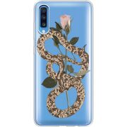 Прозрачный чехол Uprint Samsung A705 Galaxy A70 Glamor Snake