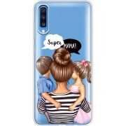 Прозрачный чехол Uprint Samsung A705 Galaxy A70 Super Mama