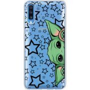 Прозрачный чехол Uprint Samsung A705 Galaxy A70 Baby Yoda