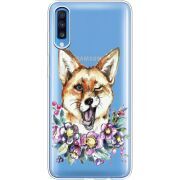 Прозрачный чехол Uprint Samsung A705 Galaxy A70 Winking Fox