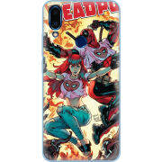 Чехол Uprint Meizu Note 9 Deadpool and Mary Jane