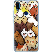Чехол Uprint Meizu Note 9 Sleepy Cats