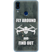 Чехол Uprint Meizu Note 9 Дрон Fly Around