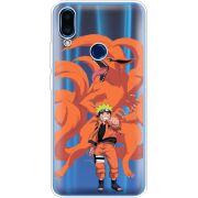 Прозрачный чехол Uprint Meizu Note 9 Naruto and Kurama