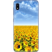 Чехол Uprint Samsung A105 Galaxy A10 Подсолнухи