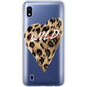 Прозрачный чехол Uprint Samsung A105 Galaxy A10 Wild Love