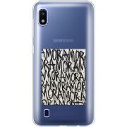 Прозрачный чехол Uprint Samsung A105 Galaxy A10 Amor Amor